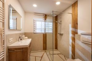 Kúpeľňa v ubytovaní Haus Alexandra + 41 fotografií