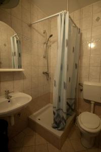 Koupelna v ubytování Apartments Hrgovcic