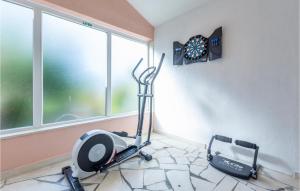 Fitness centrum a/nebo fitness zařízení v ubytování Three-Bedroom Holiday Home In Neoric