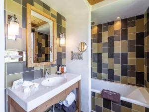 Koupelna v ubytování La Maison Hôtel Les Peupliers