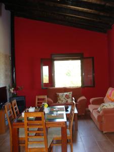 Posezení v ubytování Casas Rurales Manolo
