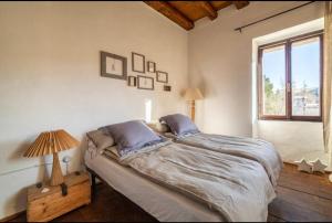 Postel nebo postele na pokoji v ubytování Giulio Mountain B&B