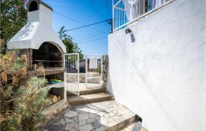 Balkón alebo terasa v ubytovaní Lovely Home In Crikvenica With Wifi
