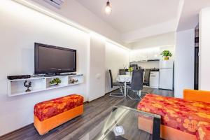 Μια τηλεόραση ή/και κέντρο ψυχαγωγίας στο KRIK Apartments