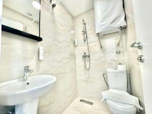 Koupelna v ubytování Apartmani Terminal