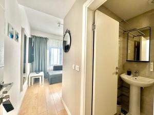 Koupelna v ubytování Apartmani Terminal