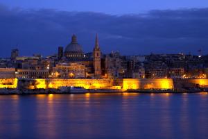 Nespecifikovaný výhled na destinaci Sliema nebo výhled na město při pohledu z hotelu
