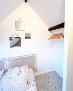 Postel nebo postele na pokoji v ubytování Casa amor