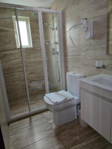 Koupelna v ubytování D Townhouse Boutique Suites