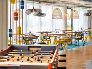 Restaurace v ubytování ibis budget Morlaix