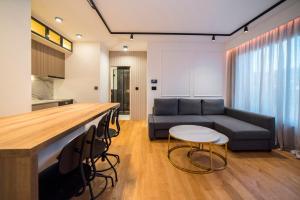 Posezení v ubytování Apartment Legacy