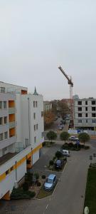 Budynek, w którym mieści się apartament