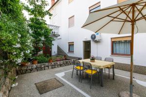 Balkón nebo terasa v ubytování Apartments Paradiso