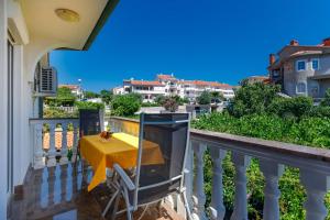 Balkón nebo terasa v ubytování Apartments Paradiso