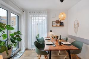 Χώρος καθιστικού στο Wohnung Familienglück Nähe München +24 φωτογραφίες
