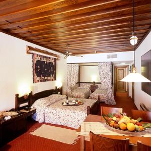 Posezení v ubytování HOTEL SPA MONTANA