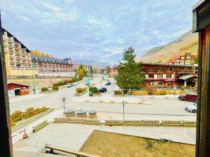 Nespecifikovaný výhled na hory nebo výhled na hory při pohledu z apartmánu