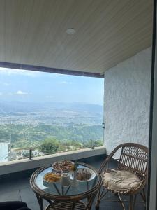 Un paisaje natural cerca del complejo de cabañas