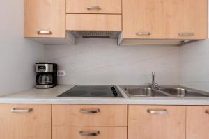 Kuchyň nebo kuchyňský kout v ubytování Apartment Rungg + 22 fotografií