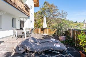 Balkón nebo terasa v ubytování Apartment Rungg