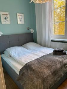 Postel nebo postele na pokoji v ubytování Apartament Stare Miasto Premium