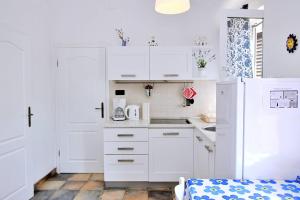 Kuchyň nebo kuchyňský kout v ubytování Apartment Bujas