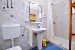 Koupelna v ubytování Apartment Bujas