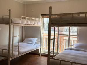 Krevet ili kreveti u jedinici u okviru objekta Hotel Sohum