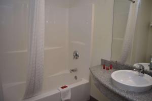 Koupelna v ubytování SureStay Plus Hotel by Best Western Niagara Falls East