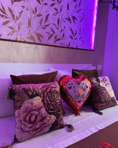 Letto o letti in una camera di Atanasia Suite