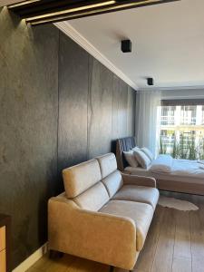 Χώρος καθιστικού στο Laguna Beskidów Apartament A61