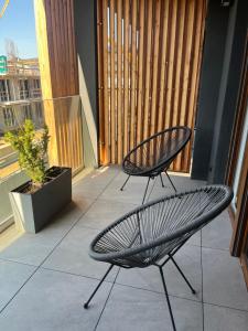 Μπαλκόνι ή βεράντα στο Laguna Beskidów Apartament A61