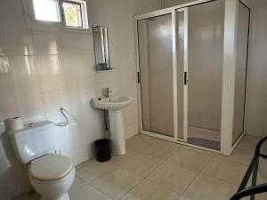Koupelna v ubytování B & B Villa Calliandra