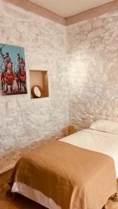 Postel nebo postele na pokoji v ubytování Villa OOM