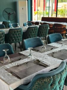 Posezení v ubytování Hôtel Des Savanes Assinie