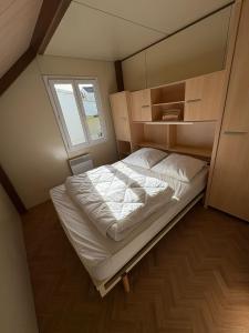 Postel nebo postele na pokoji v ubytování Chalet Mo