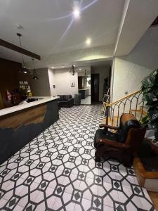 Vstupní hala nebo recepce v ubytování Hotel Livin + 37 fotografií