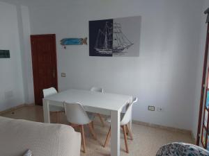 A seating area at Casa La Palmera