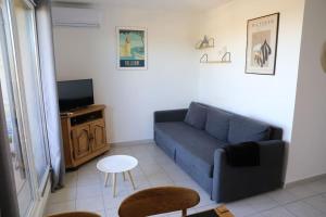 Χώρος καθιστικού στο Collioure Vue Mer Parking Gratuit Fibre