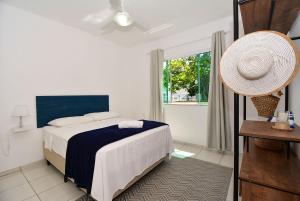 Postel nebo postele na pokoji v ubytování Casa c/ Piscina a 250m da Praia da Pinheira PLH006 + 45 fotografií