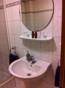 Koupelna v ubytování Hotel Eigelstein
