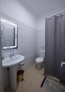 Koupelna v ubytování Vila Mario