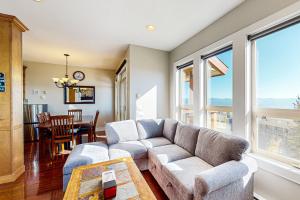 Χώρος καθιστικού στο Aspens Townhouse 1