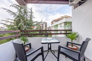 Μπαλκόνι ή βεράντα στο KRIK Apartments