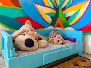 Domácí mazlíčci ubytovaní s hosty v ubytování Puerto de Luna Pet Friendly and Family Suites