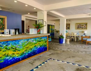 Restaurace v ubytování Puerto de Luna Pet Friendly and Family Suites