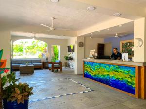 Vstupní hala nebo recepce v ubytování Puerto de Luna Pet Friendly and Family Suites + 37 fotografií