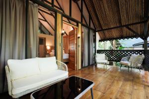 Χώρος καθιστικού στο Almonds & Corals Boutique Hotel