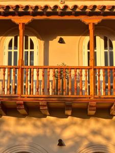 Balkón nebo terasa v ubytování Casa Bugó Arsenal