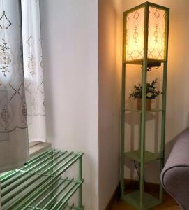 Postel nebo postele na pokoji v ubytování Rifugio al Borgo